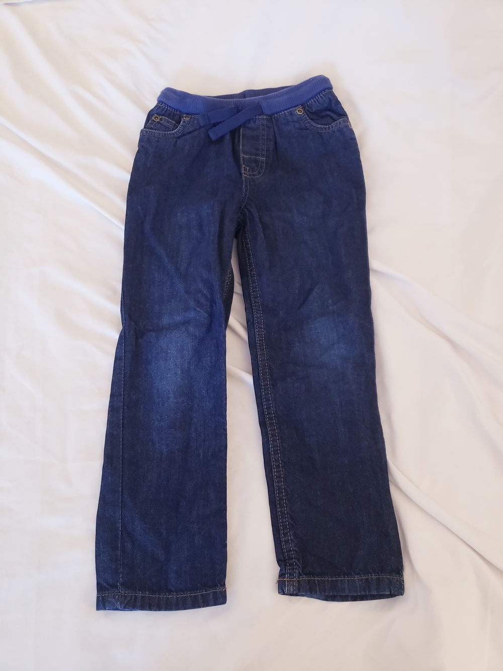 Boys 4/5 Carters Denim Jeans With Elastic Waist